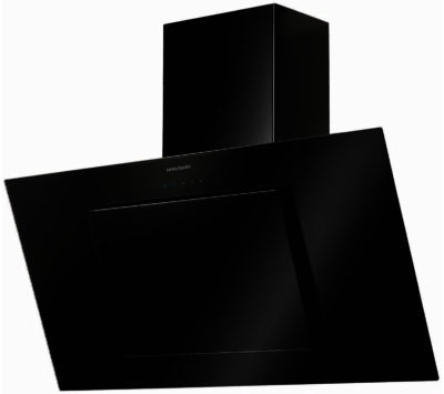 RANGEMASTER Opal 90 Chimney Cooker Hood - Black RANGEMASTER Opal 90 Chimney Cooker Hood - Black